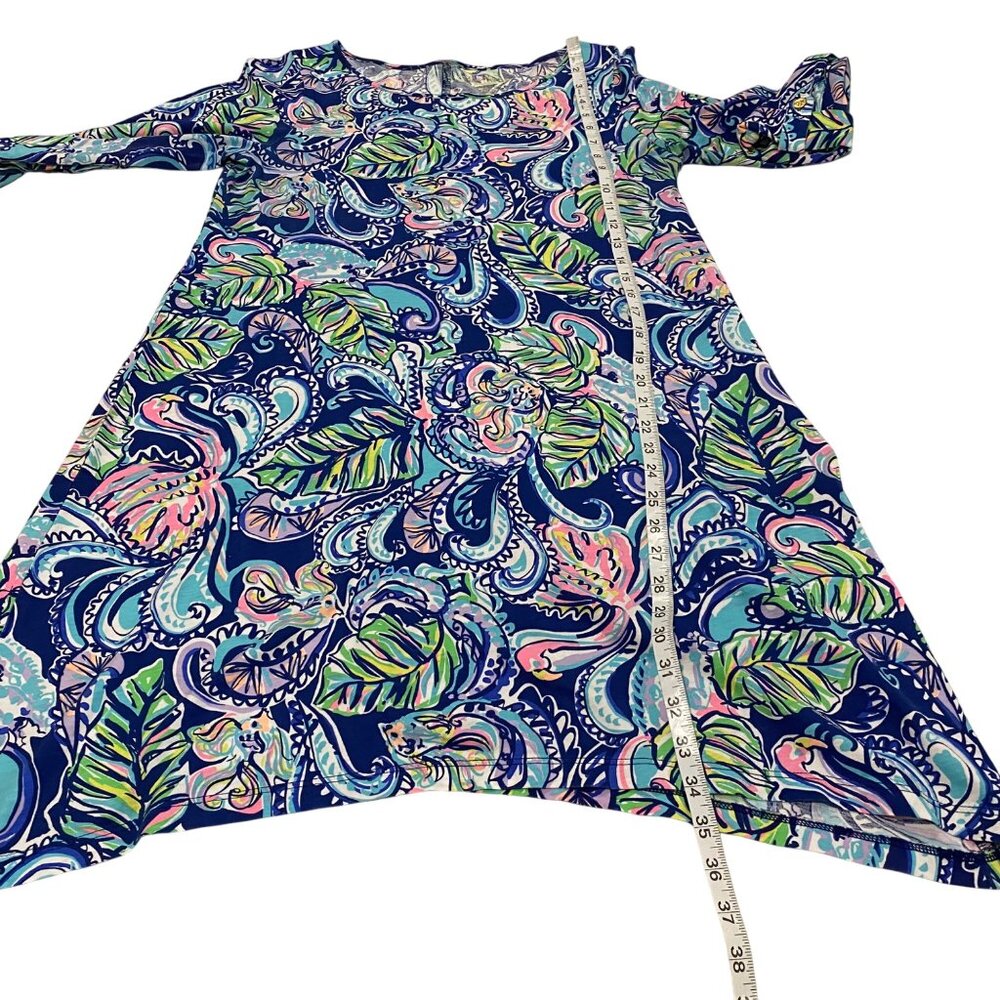 Lilly Pulitzer Edna Swing Dress in Hanging With Fronds Print Size M‎ - Picture 7 of 7